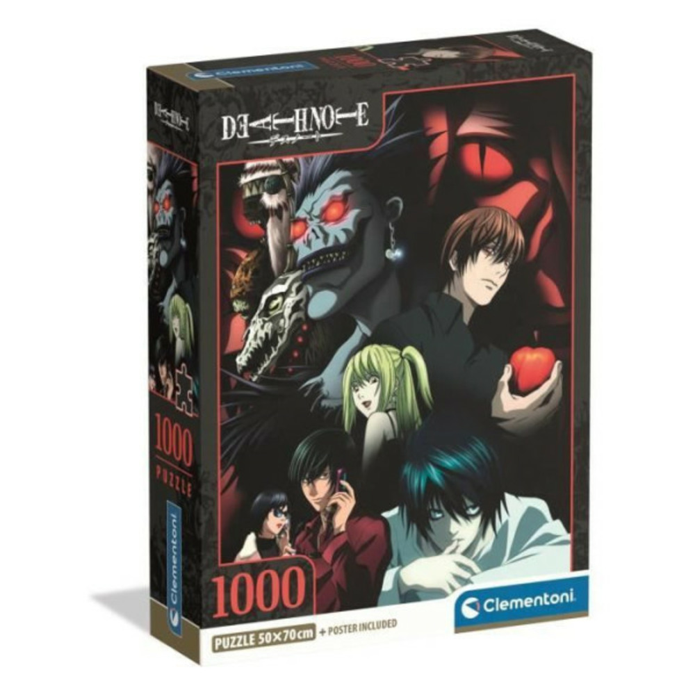 Clementoni - compact 1000 pieces - death note