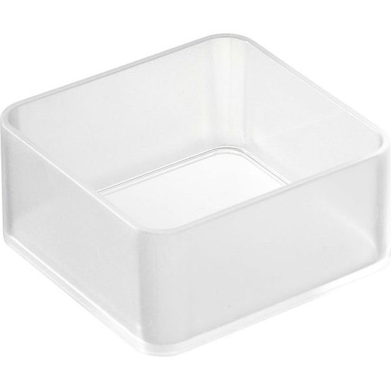 Set de 2 boîtes de rangement empilables tower 8 x 8 x 3,7 cm