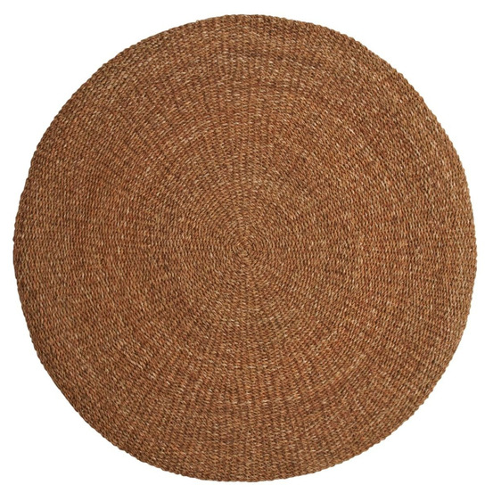 Tapis rond en jonc de mer naturel siz diamètre 150cm