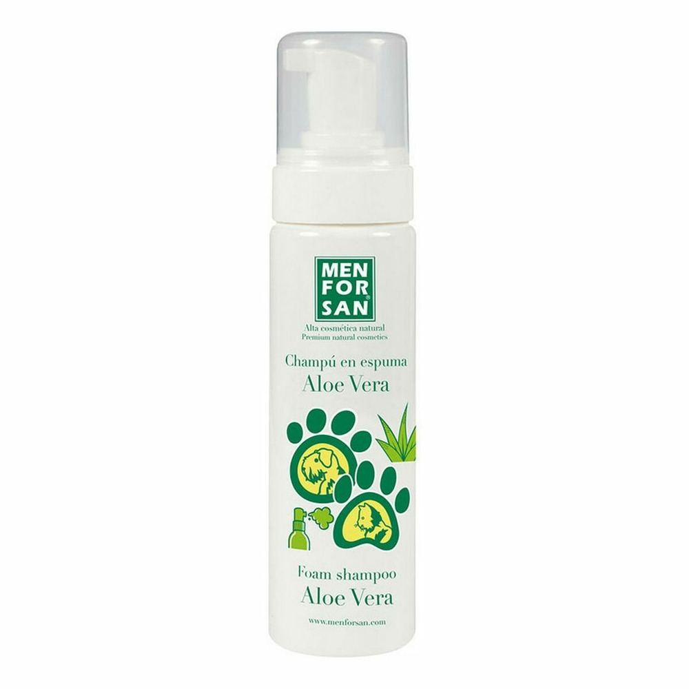 Shampoing pour animaux de compagnie menforsan chien aloe vera chats 200 ml