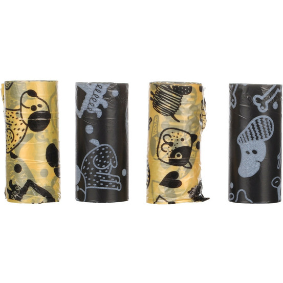 Sacs à déjections fula 4 rouleaux de 15 sacs pour chien