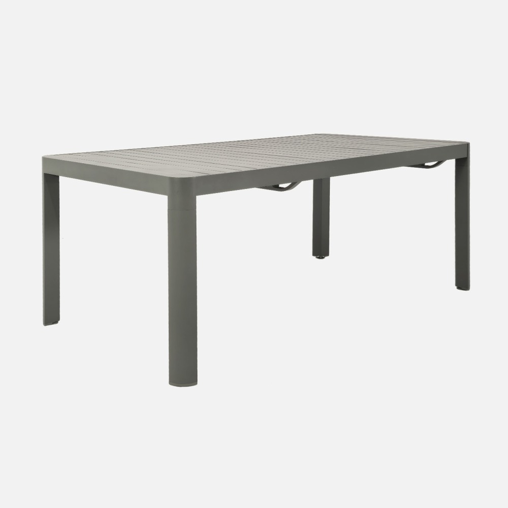Table de jardin extensible aluminium 6-10 places - lunea