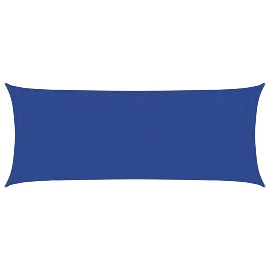 Voile d'ombrage 160 g/m² bleu 2x4,5 m pehd