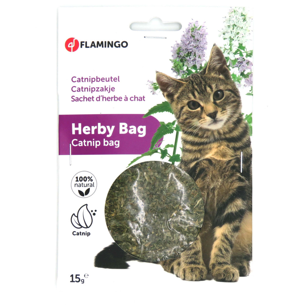 Catnip  sachet de recharge 15 g pour chat