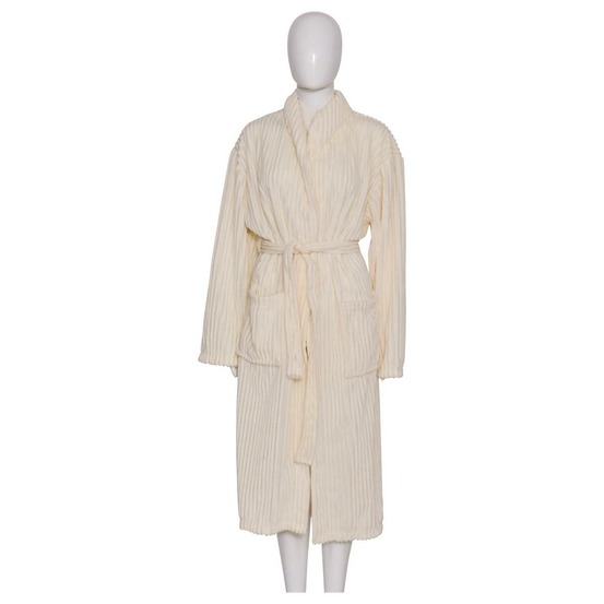 Peignoir arum ivoire 62x120cm