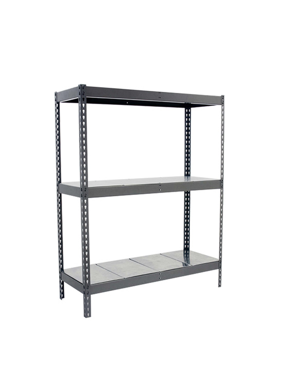 Etagère sans vis ecoforte 1207-3 metal 1500 gris/galva gris/galva 1500x1200x750 - simonrack