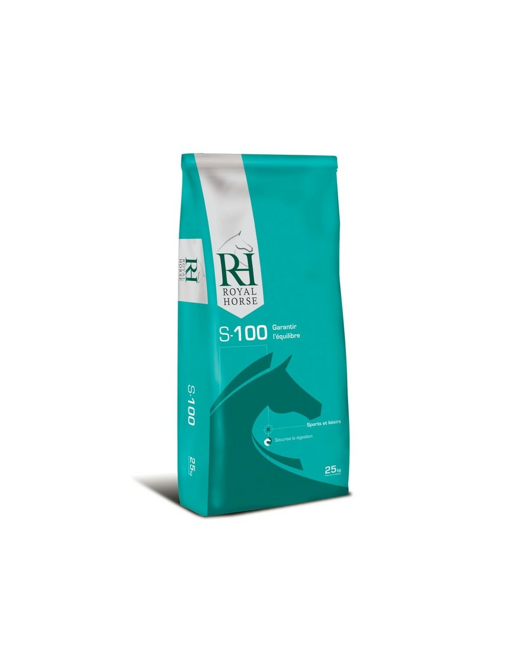 Aliment cheval granulé s100 25 kg sport et loisirs - royal horse