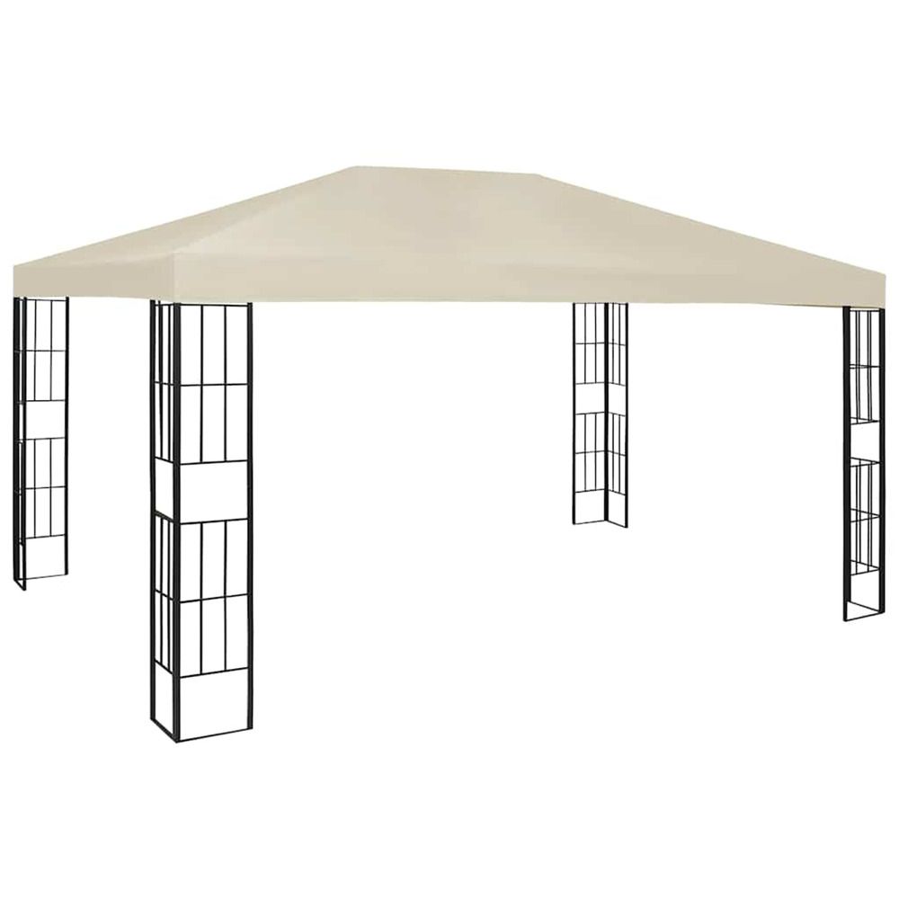 Tonnelle 3x4 m CrÃšme