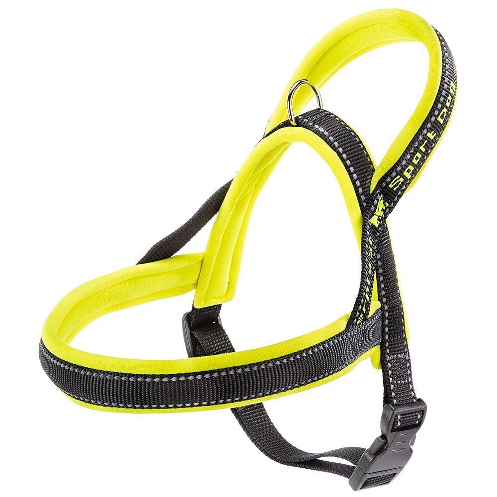 Ferplast harnais chien sport dog, harnais pour chien taille petite, harnais suédois, rembourrage doux, coutures réfléchissantes,