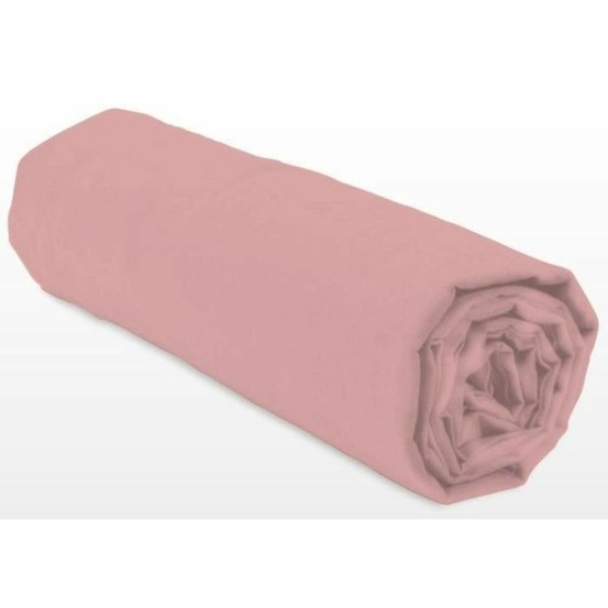Drap-housse 140 x 190+25 cm - rose