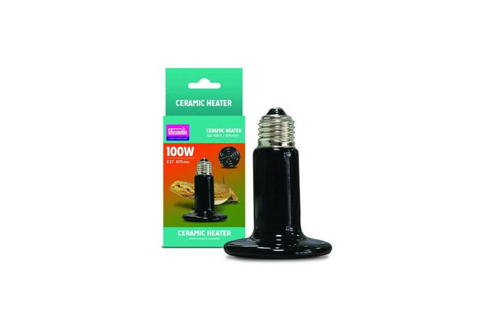 Ceramic heater - lampe céramique noire - 50 w - chauffage pour reptiles