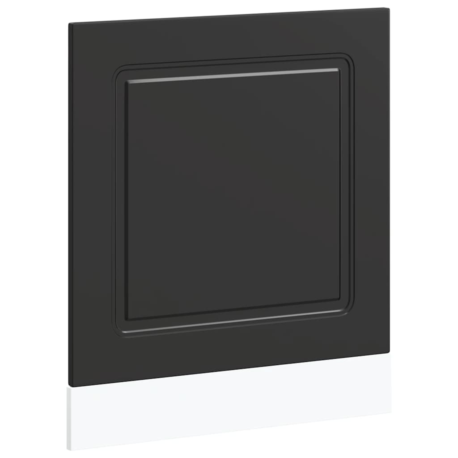 Panneau de lave-vaisselle kalmar noir 60x1,5x57 cm