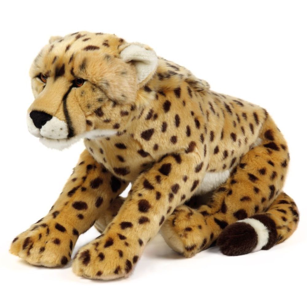 Peluche grand guêpard 45 cm