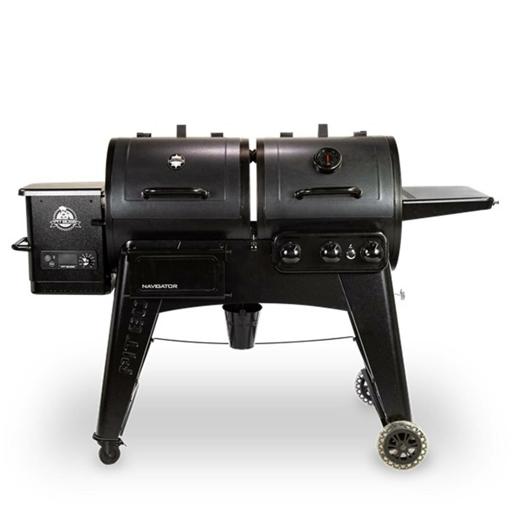Barbecue combo pellets et gaz navigator pb1230