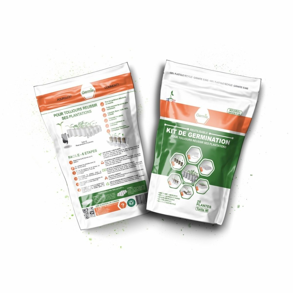 Kit de germination réutilisable - germie - taille m