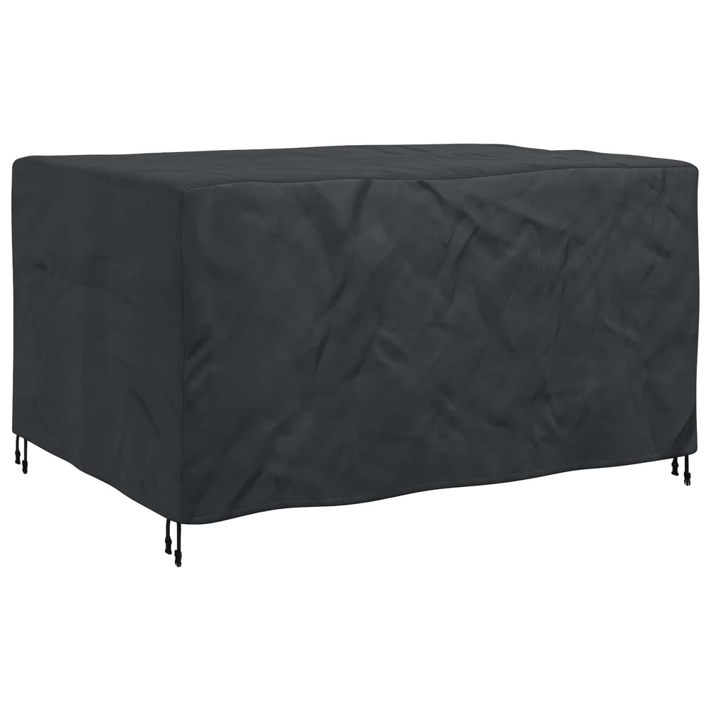 Housse pour meubles uni noir 180 x 150 x 85 cm 600d