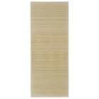 Tapis en bambou 160x230 cm naturel
