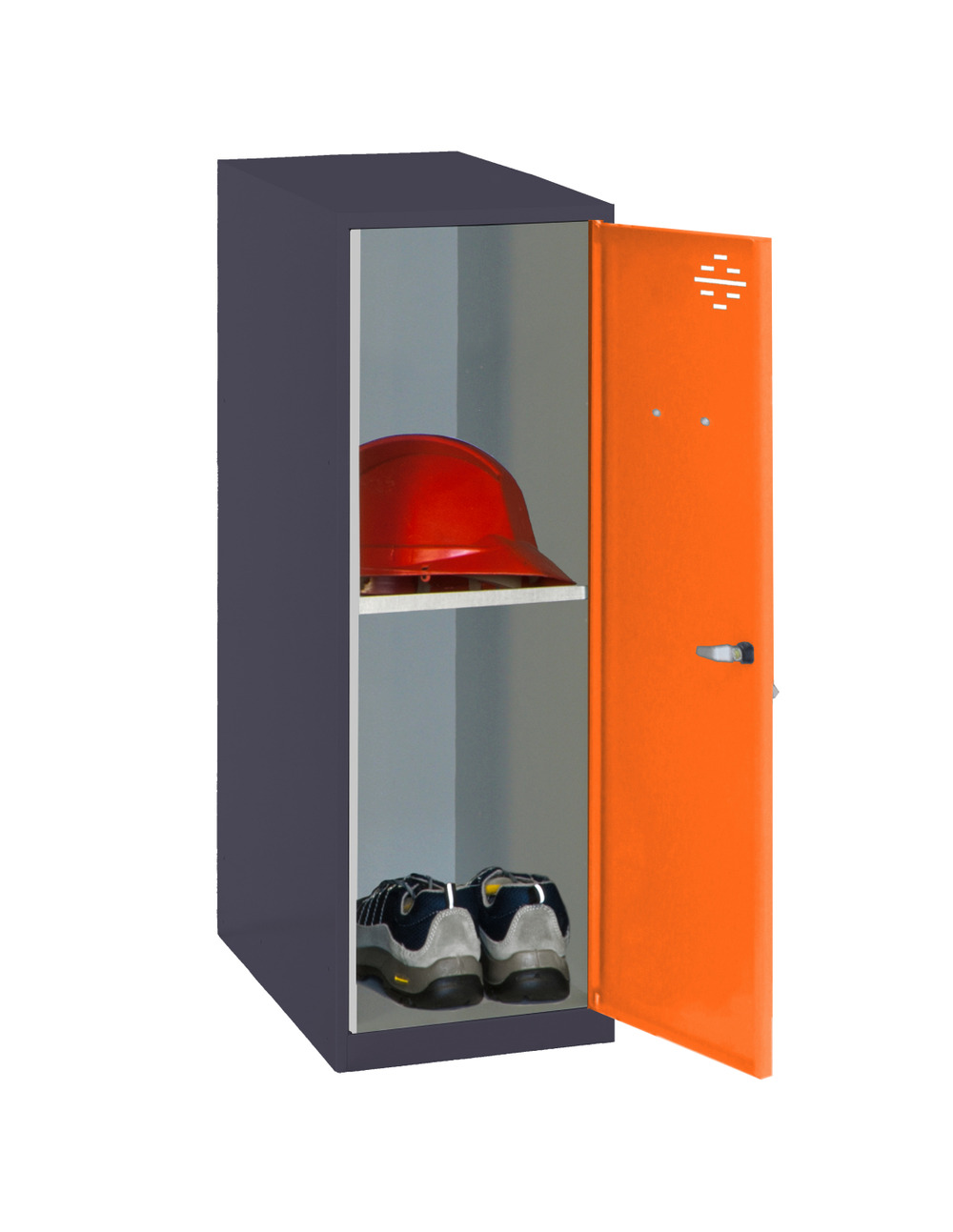 Casier-armoire simonlocker dism. Mini + ban. 915x400x500 mm an/oran antracite/orange 915x400x500 - simonrack