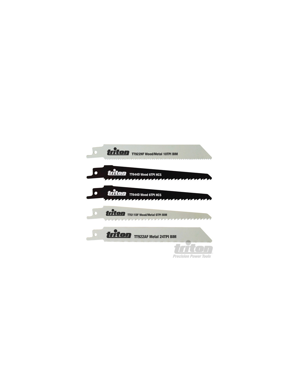 Triton - lames de scie-sabre, 5 pcs - 150 mm