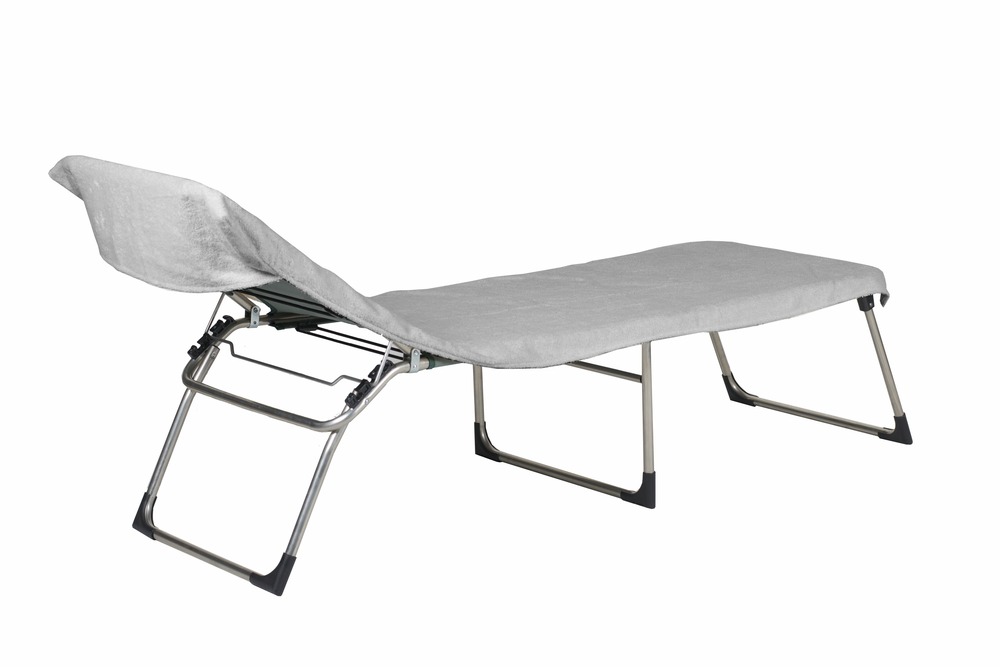 Drap de bain pour bain de soleil - Teli mare - coloris gris 70x190 cm