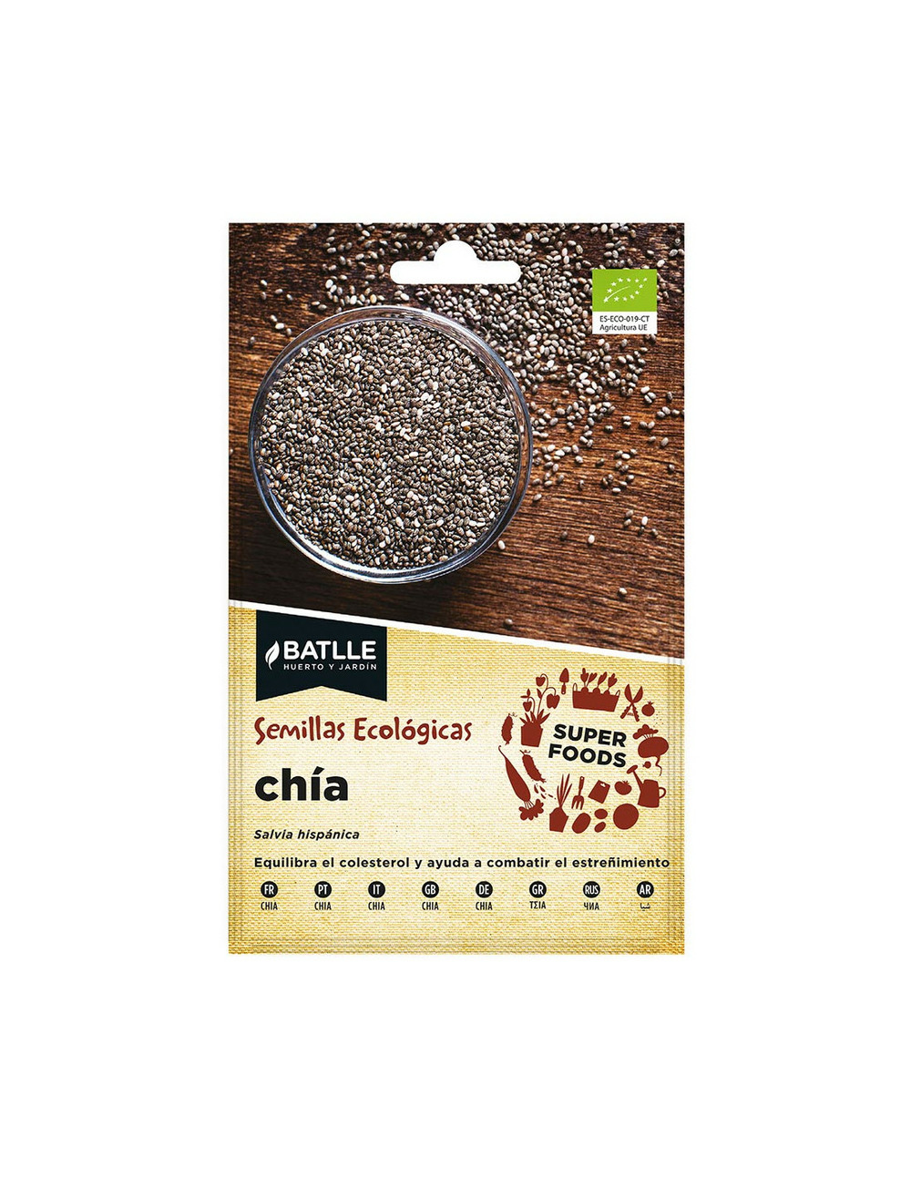 Chia super foods eco 680006bols batlle - batlle