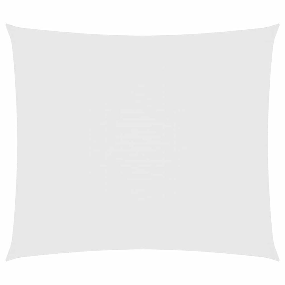 Voile de parasol tissu oxford rectangulaire 2,5x3 m blanc