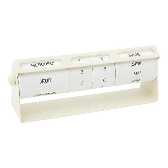 Calendrier décoratif sauv 21x5,5x8cm