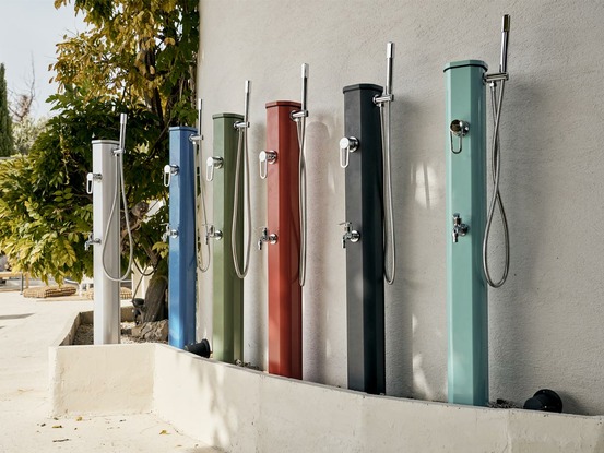 Douche solaire 20 l jolly go gris