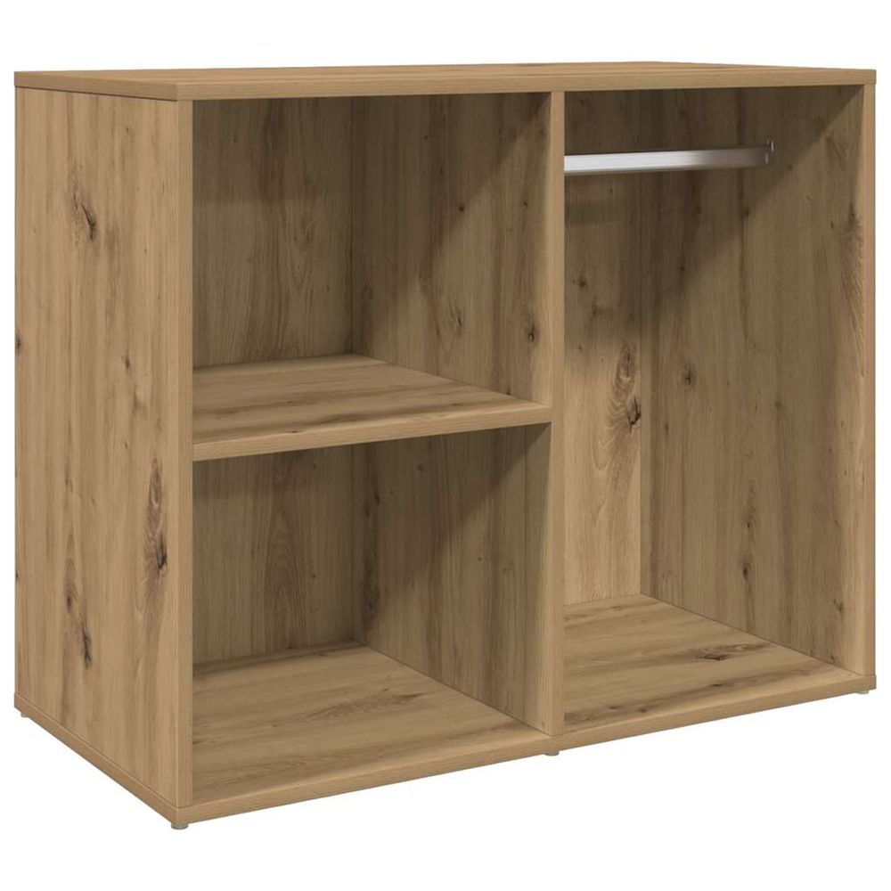 Armoire de dressing chêne artisanal 80x40x65 cm bois ingénierie