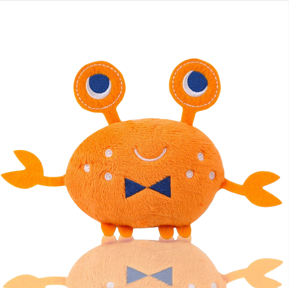 Jouets pour chiens en forme de hamburger, de frites, de glace, d'écrevisses, de bouteille de lait et de bonbons