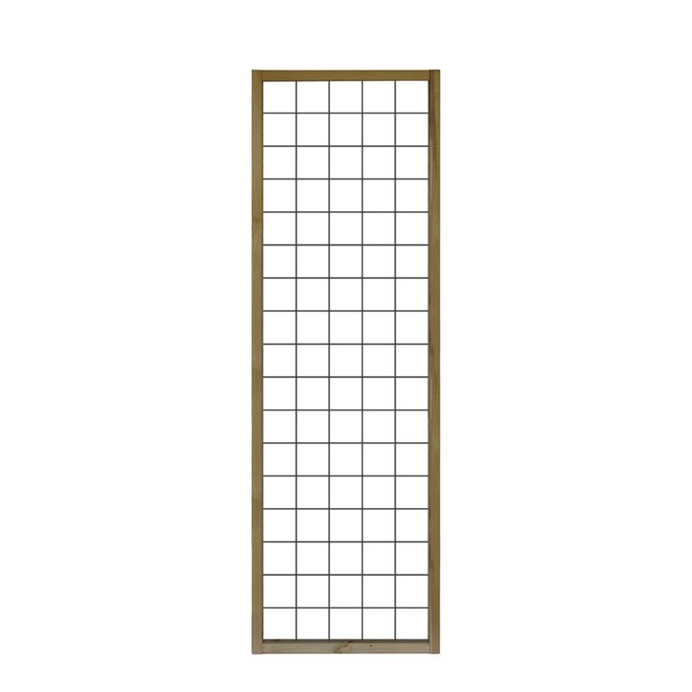 Panneau treillis en bois 60x180 cm