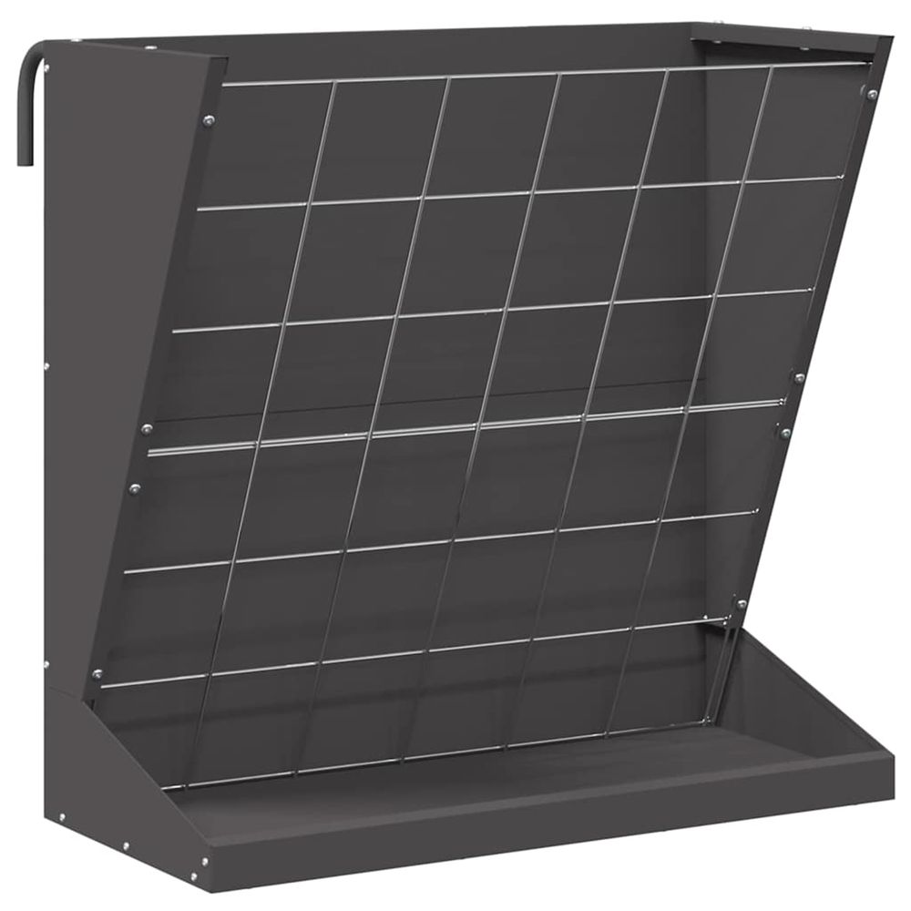 Distributeur de foin noir 71 x 33 x 70 cm 5 kg