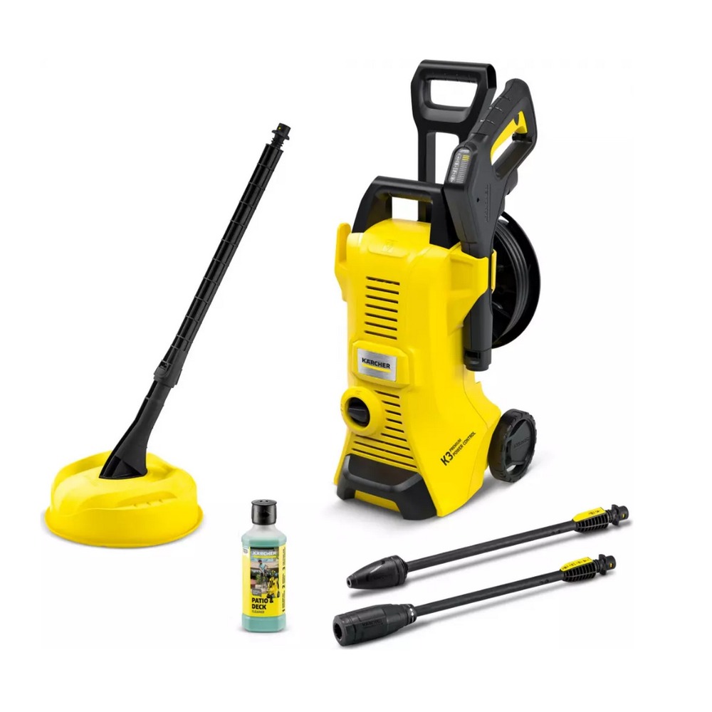 Nettoyeur haute pression 120 bars jaune/noir - k3premiumpowercontrolhome
