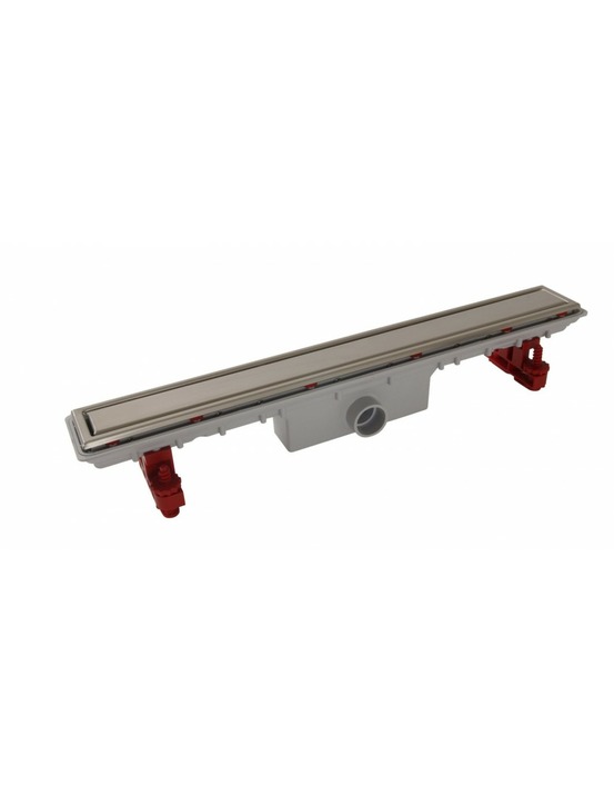 Caniveau inox complet sican80r