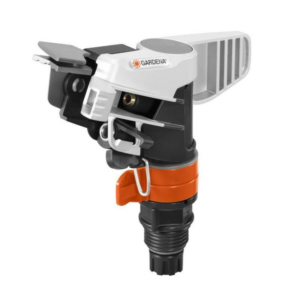 Premium impuls-, kreis- und sektorenregnerkopf, 21mm (schwarz/silber)