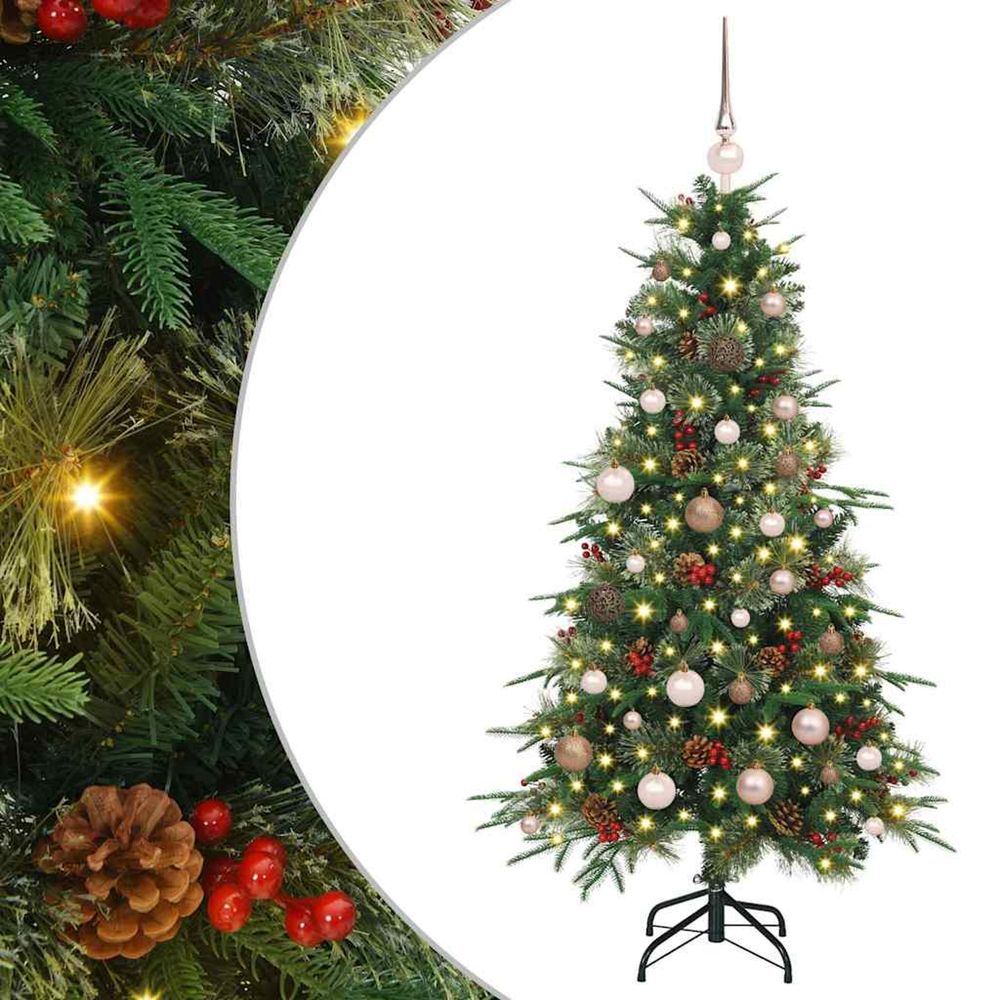 Sapin de noël artificiel à branches articulées vert 150 cm