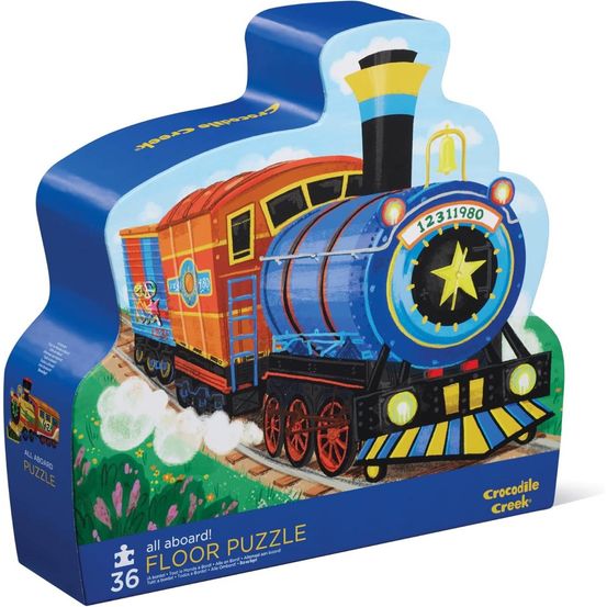 Maxi puzzle - 36 pieces - les trains