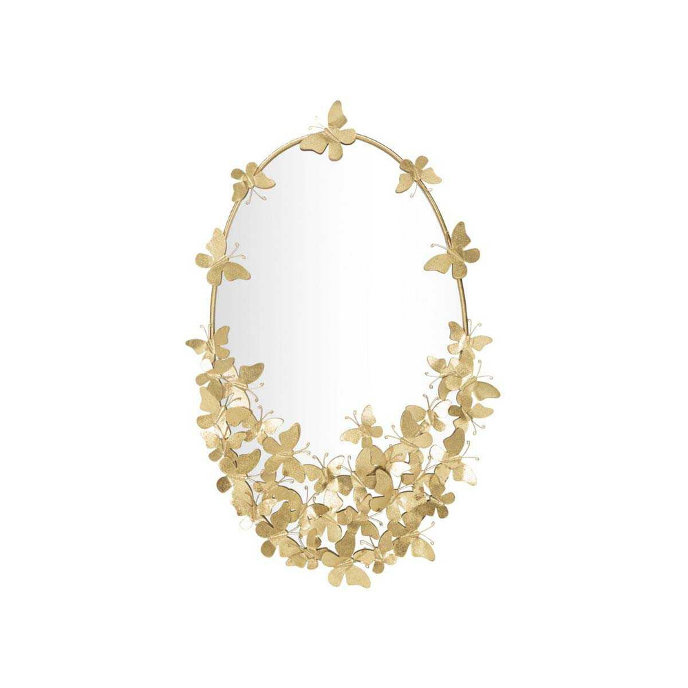 Miroir en métal butterfly 59 x 3 x 89.5 cm