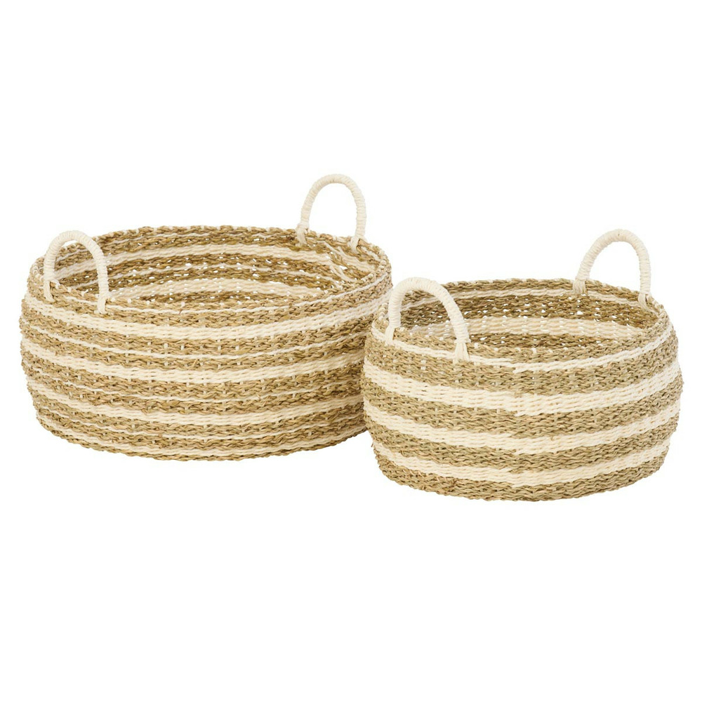 Lot de 2 paniers de rangement 