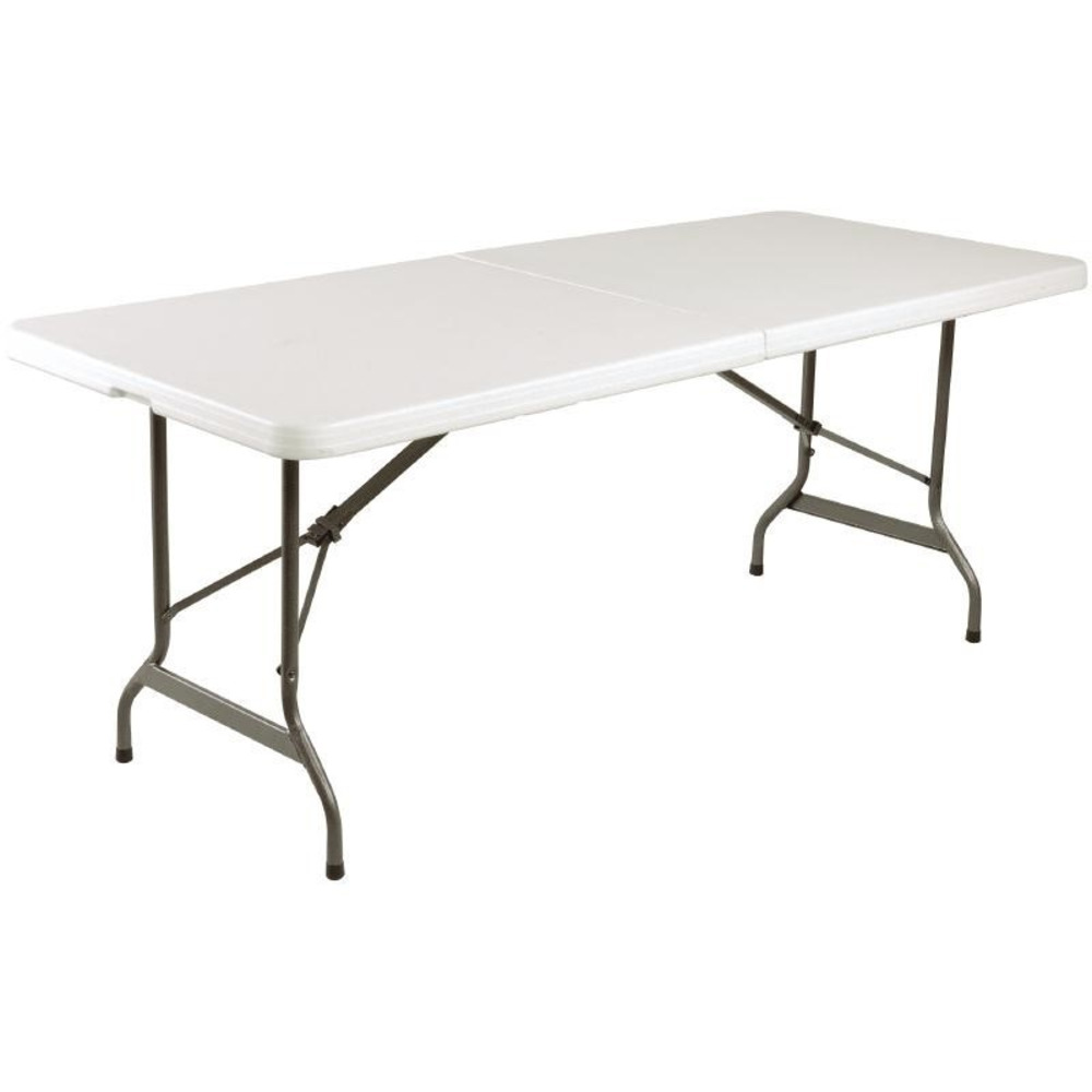 Table pliable au centre blanche 1829 mm - bolero
