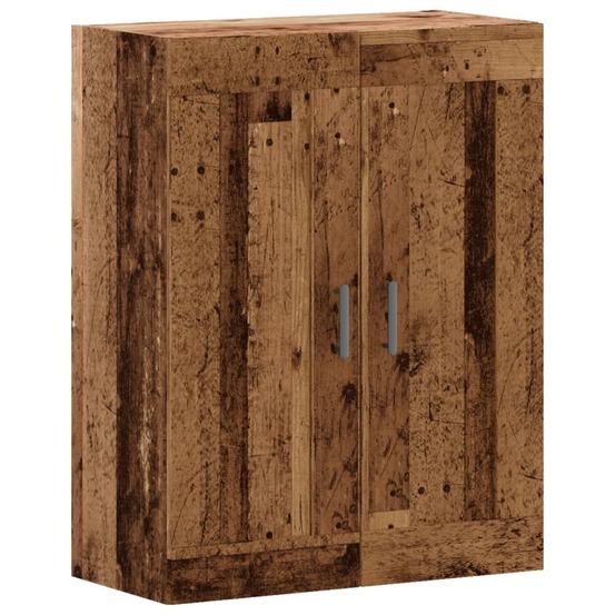Buffet bahut commode armoire meuble de rangement organisateur cuisine salle de séjour salon vieux bois 69,5 x 34 x 90 cm bois