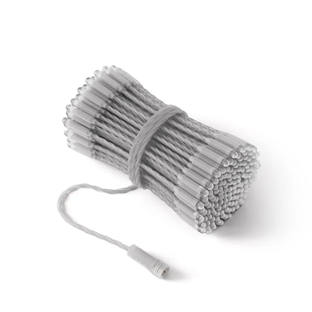 Guirlande connectée ip65 - 25m fil transparent | étanche et intelligente
