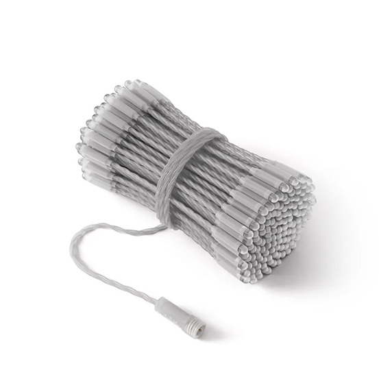 Guirlande connectée ip65 - 25m fil transparent | étanche et intelligente