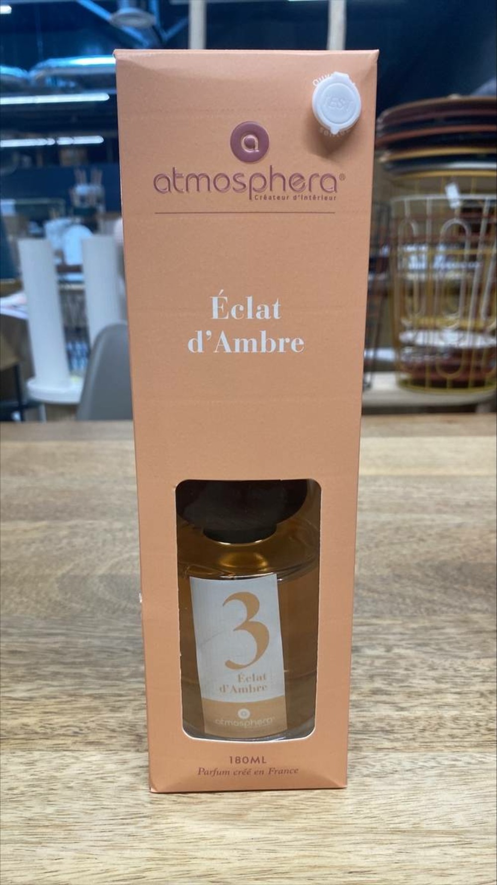 Diffuseur de parfum numia eclat d'ambre