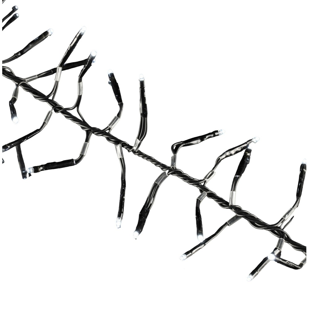 Guirlande lumineuse large 360 led blanche 8 fonctions