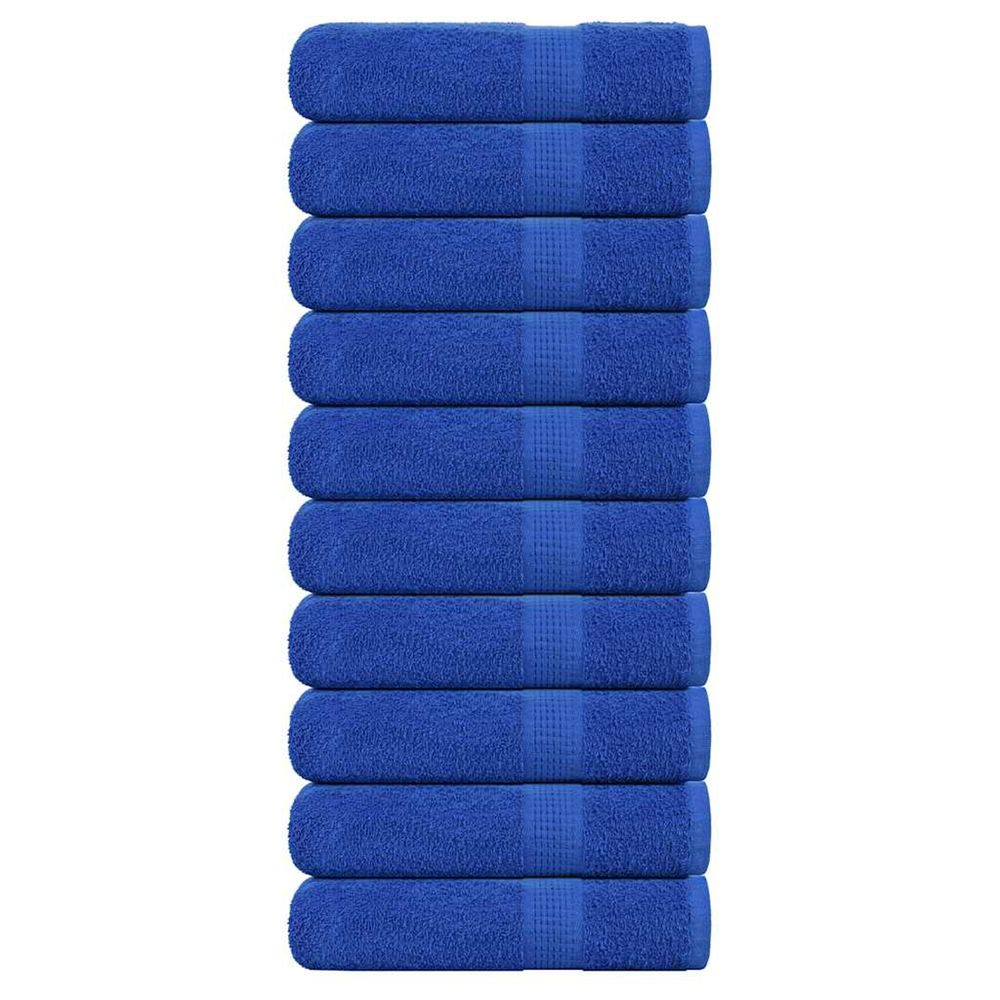 Essuie-mains frogn 10 pcs bleu 50x100 cm 360 g/m²