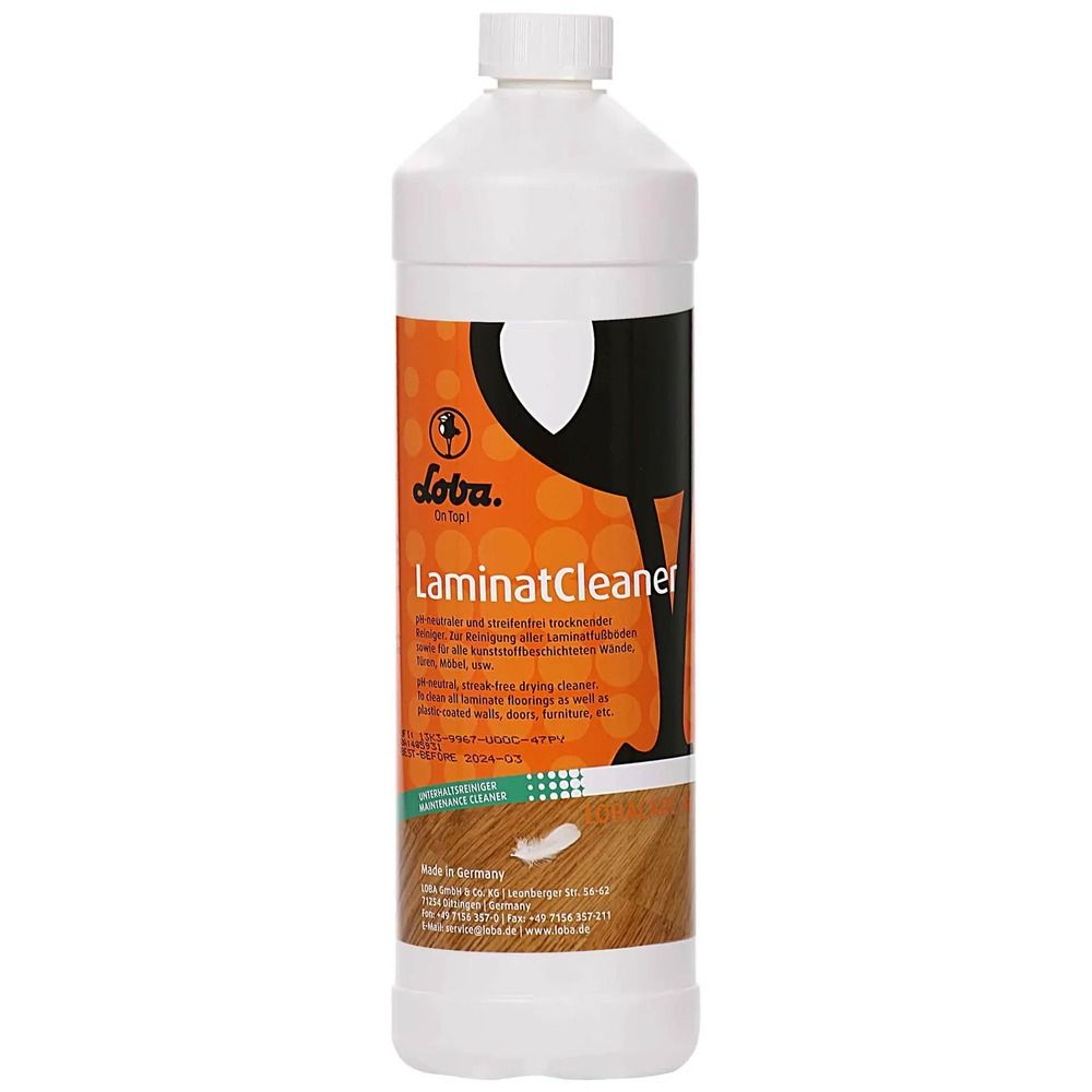 Nettoyant stratifié 1 litre, nettoyant sol stratifié, nettoyant laminé concentré