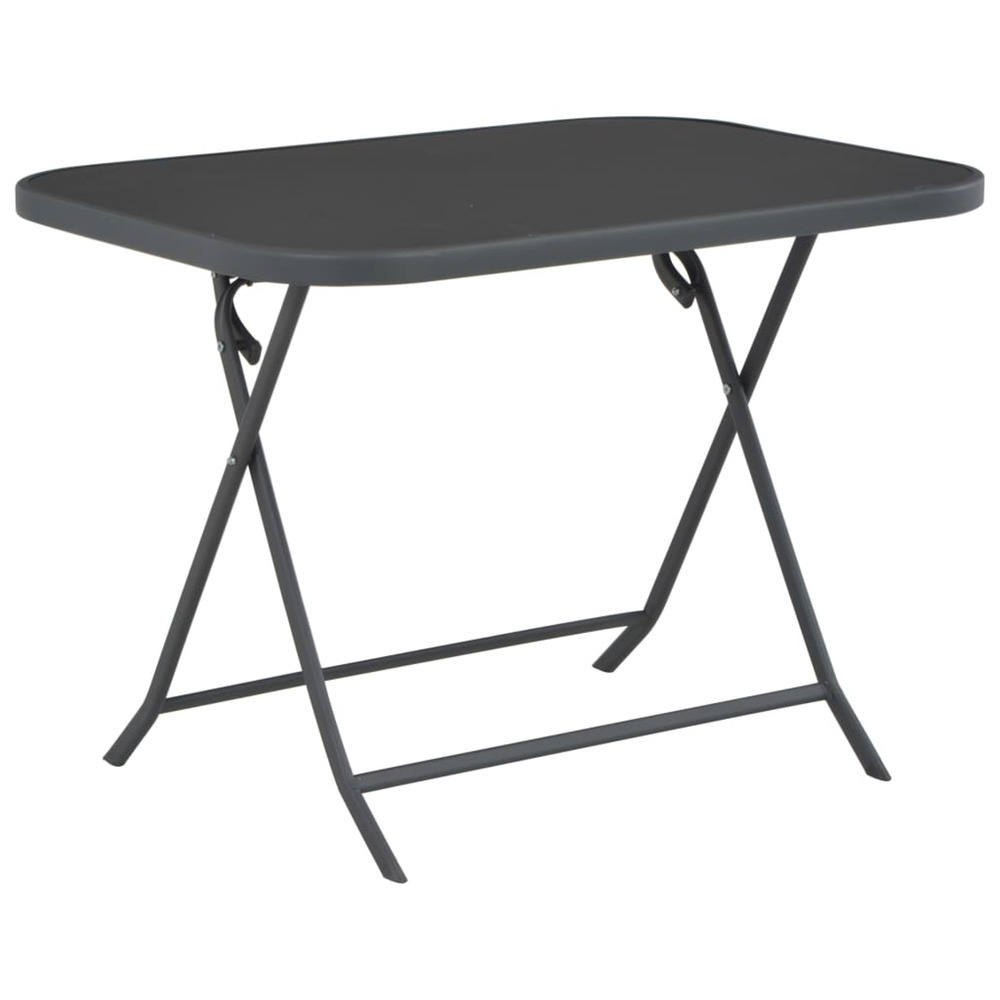 TABLE PLIABLE DE JARDIN GRIS 1-(868416)