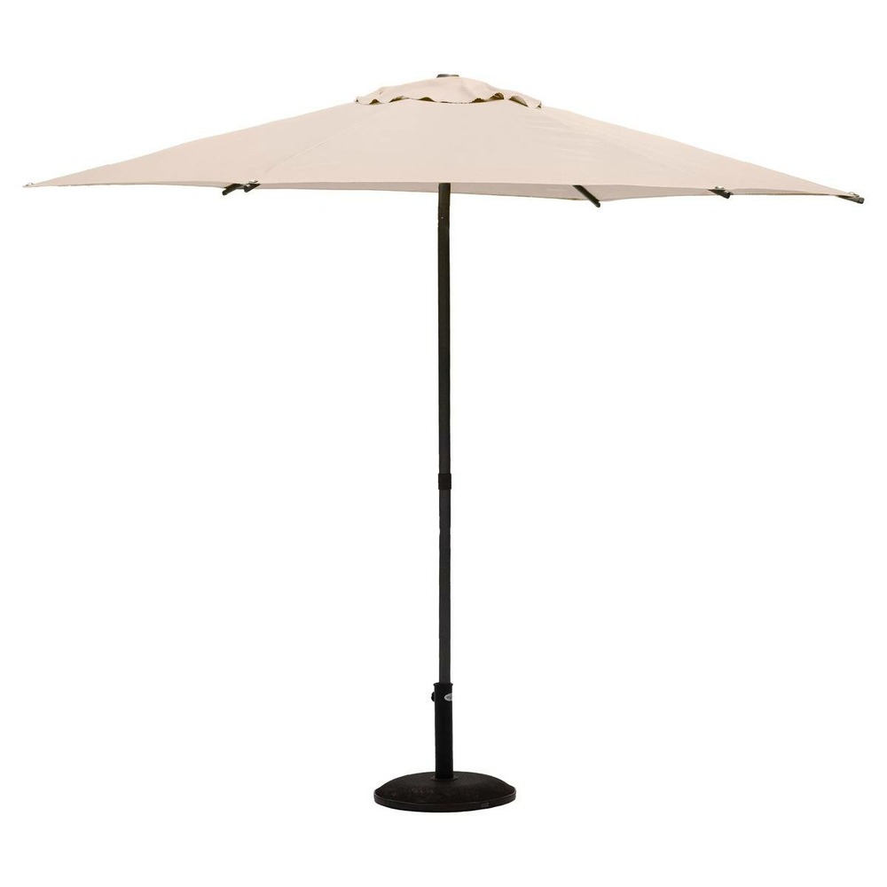 Parasol droit rond inclinable soya blé 2,7m