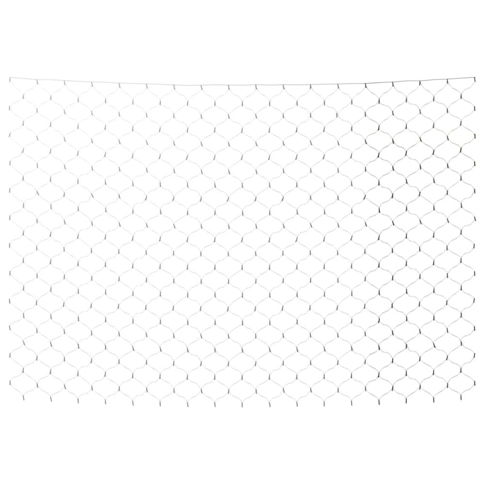 Filet lumineux blanc froid de noël 3x2 m 204 led int/extérieur